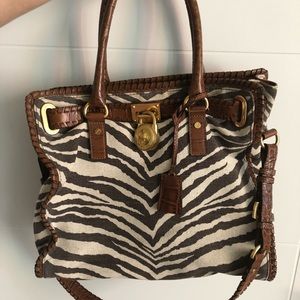 Michael Kors Zebra Satchel